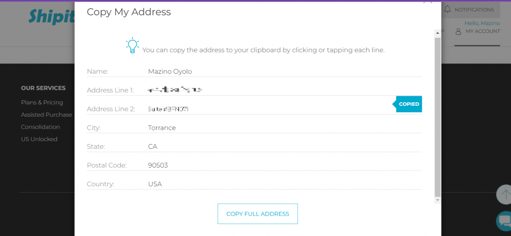 How To Get A US Physical Address
